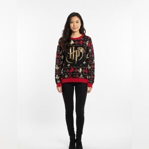 Harry Potter Ugly Christmas sweater. Ptp 20” length 27”